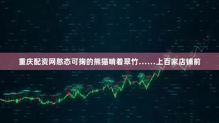 重庆配资网憨态可掬的熊猫啃着翠竹……上百家店铺前