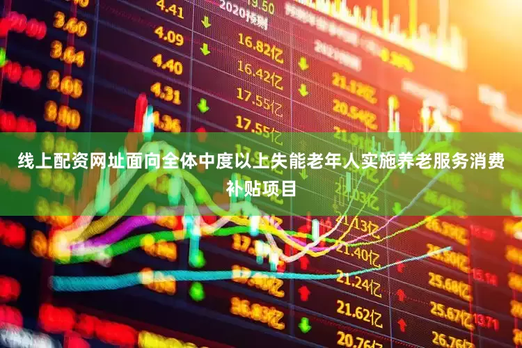 线上配资网址面向全体中度以上失能老年人实施养老服务消费补贴项目